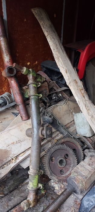 Zetor 3011 Majorek części pompa, ręczny hamulec gaz i inne