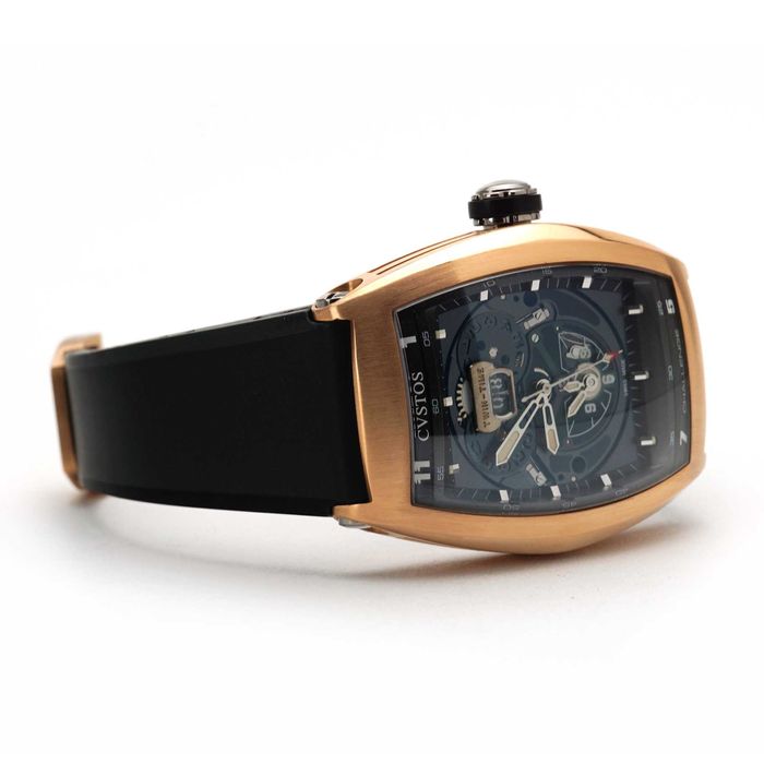 Cvstos Challenge  Twin Time złoto 750 gold 18K nowy