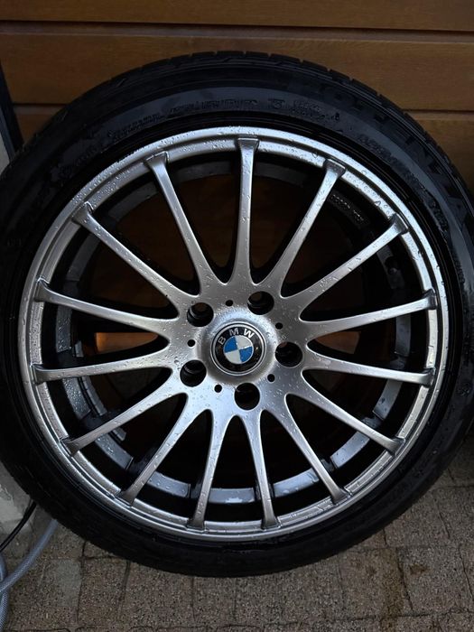 Felgi 17" 5x120 multispoke (wzór a'la Styling 73) BMW E46/E36+opony letnie 225/45 R17
