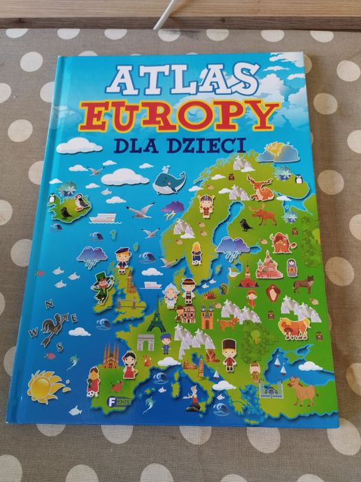 Atlas Europy dla dzieci nowy