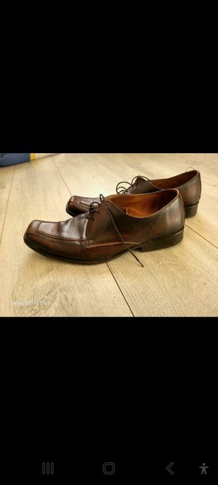 Skórzane włoskie półbuty Lavorazione Artigiana 42