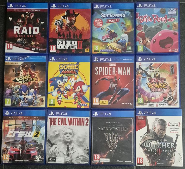 Jogos PlayStation 4 - Preços na Descrição