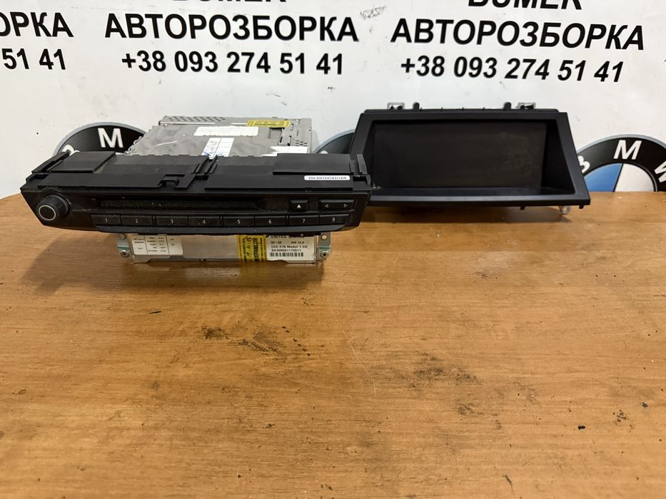 Бмв х5 х6 ссс блок мульти медія