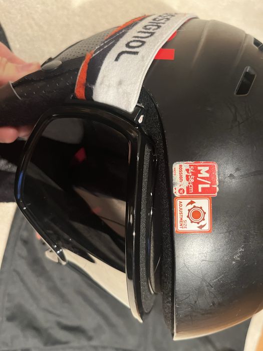 kask Rossignol Reply HP black red
