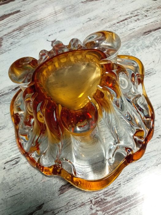 Конфетница-фруктовница Богемия (Чехия)