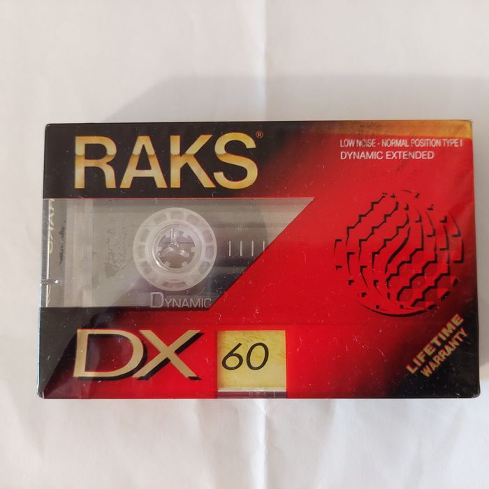 Cassete audío RAKS selada