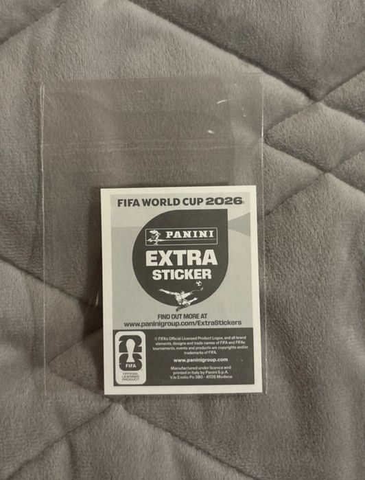 Figurinha/Cromo Panini Extra Sticker Cristiano Ronaldo (Regular)