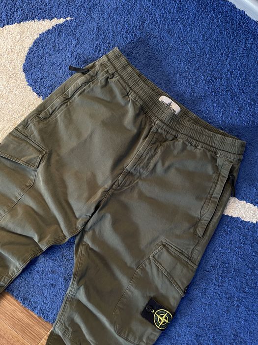 Stone island cargo pants oliva