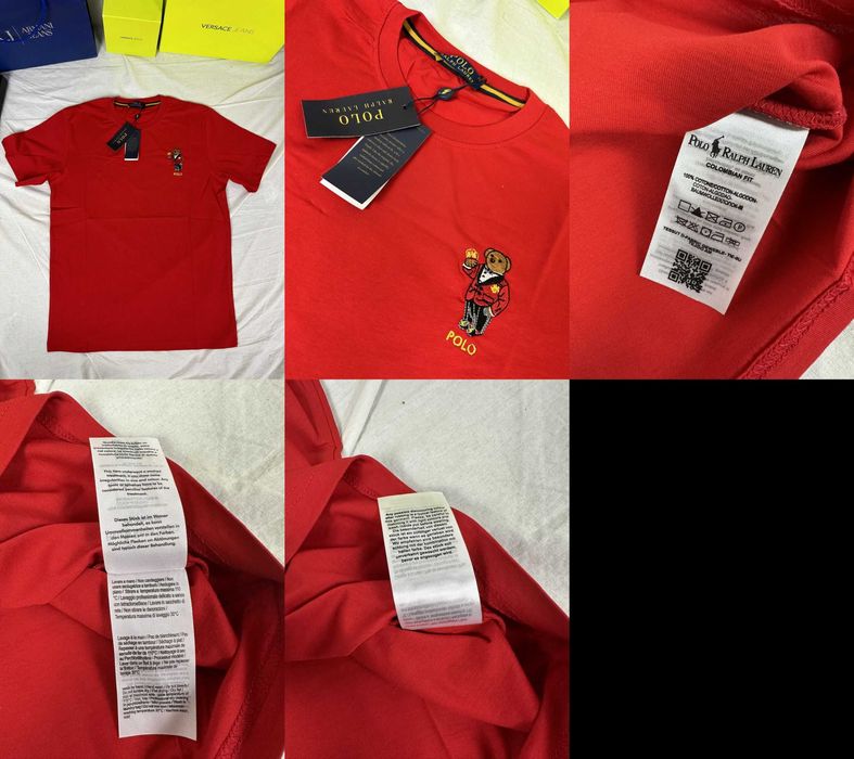 Koszulka ralph tshirt mis koszulki męskie maly znaczek kolory