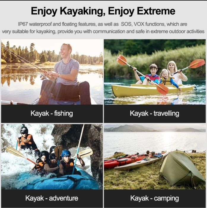 Радіостанції Retevis RT649P (PMR діапазон) водонепроникні та плаваючі