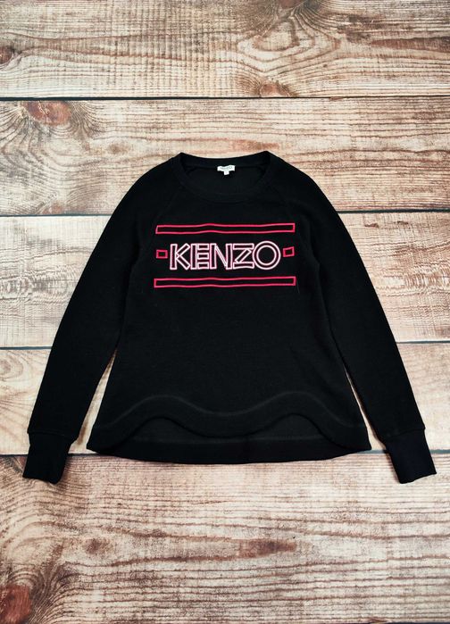 Kenzo sweter damski wełna akryl oryginał S