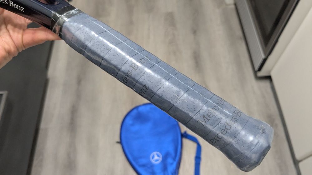 Raquete Ténis Mercedes-Benz VINTAGE (NOVA / Nunca Usada)