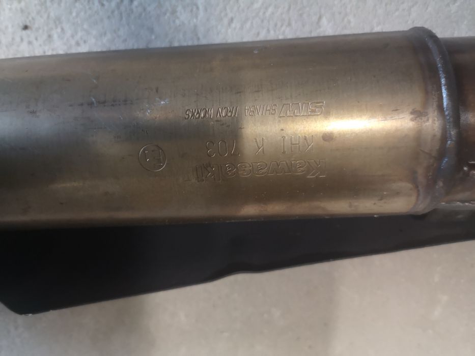 Tłumik kawasaki en 650 S.