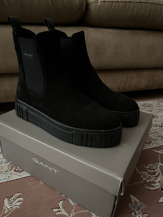 Замшеві черевики Gant Snowmont