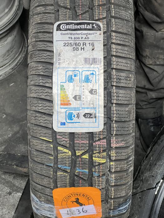 Шины зимние новые 225/60/R16 Continental ContiWinterContactTS830