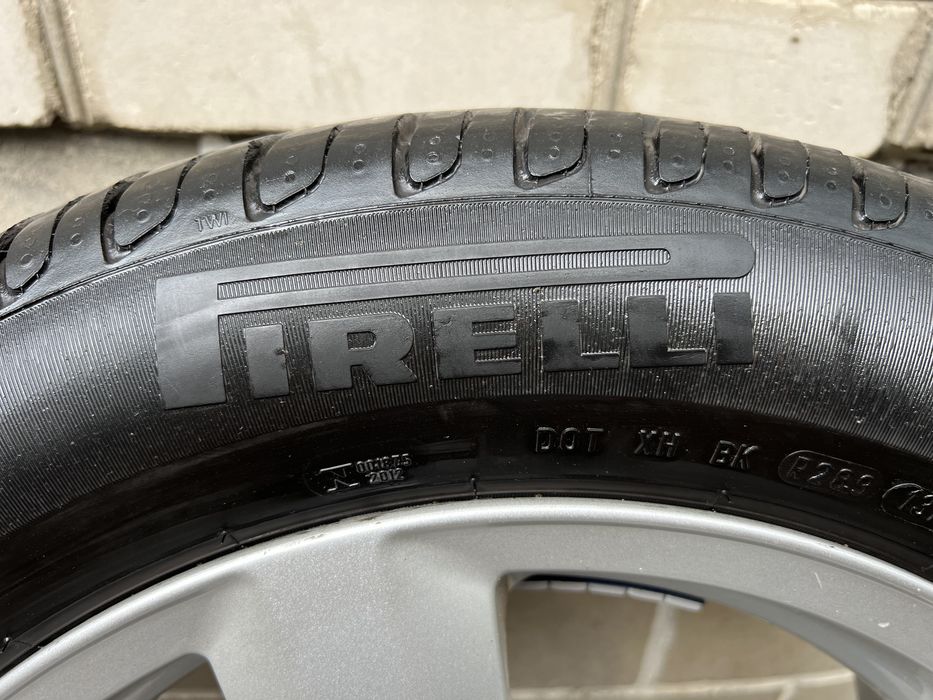 Диски Skoda  VW Seat 5*112 6.5JET50 Pirelli 205 55 R16