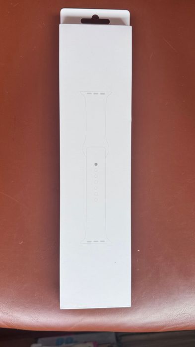 Bracelete Apple Watch Sport 44m branca em bom estado