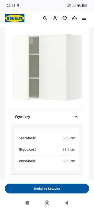 Szafka Metod Ikea