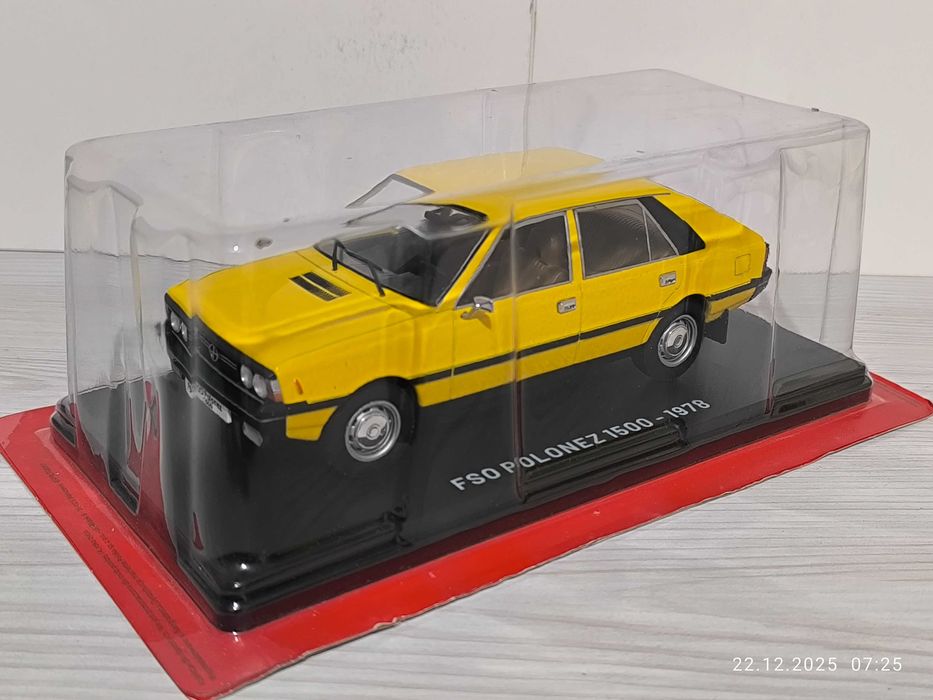 Samochody PRL 1:24 Hachette - Polonez 1500 Rok 1978