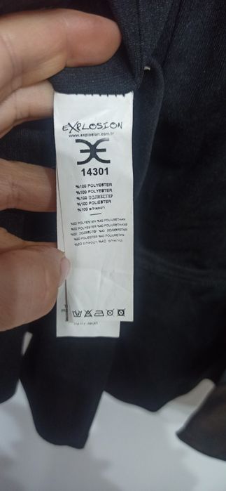 Bluzka z baskinką explosion roz 36