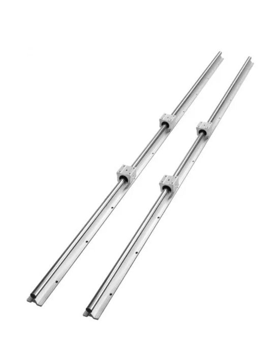 линейная направляющая VEVOR,2рельса+4каретки,Лінійна рейка з кареткою