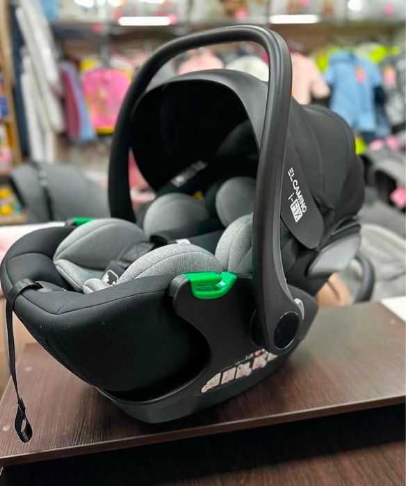 Автокрісло-бебікокон EL CAMINO i-FIX від 0 до 13 кг.
