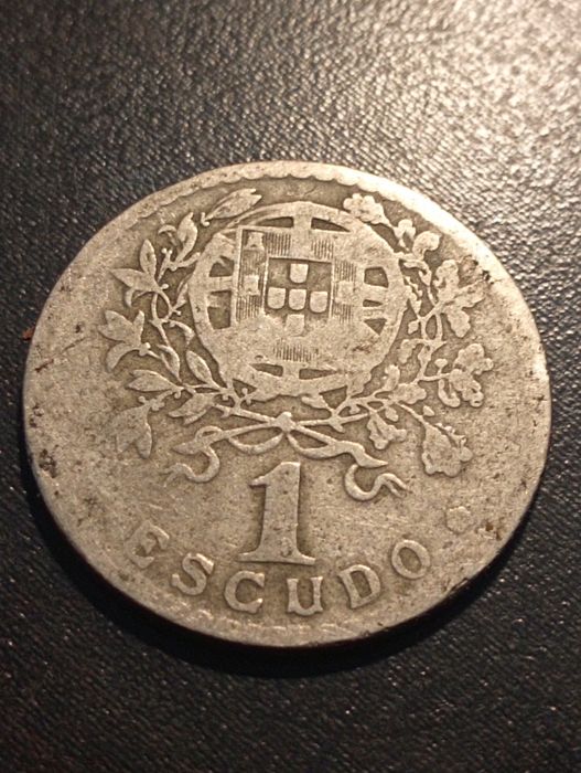 1 escudo - Republica Portuguesa	Portugal	1931	-Impecavel*