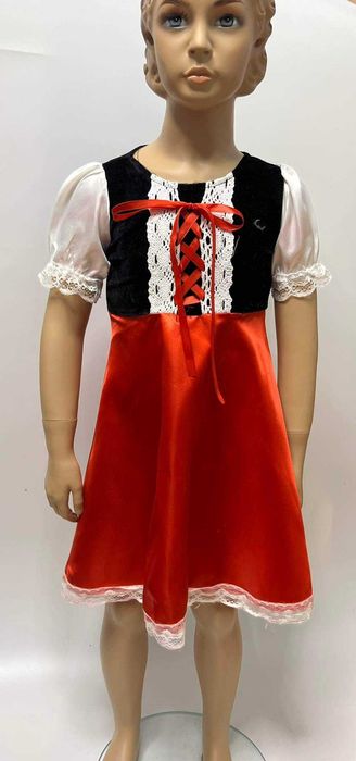 Czerwony kapturek suknia