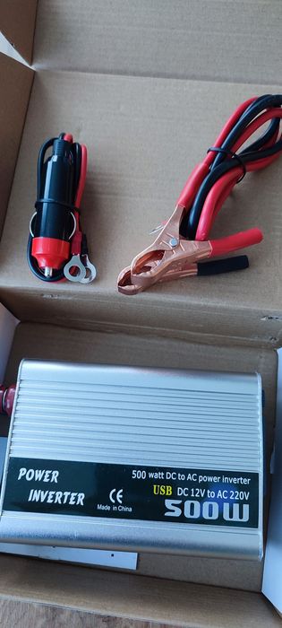 Інвертор перетворювач 12в - 220в. 500W в наявності