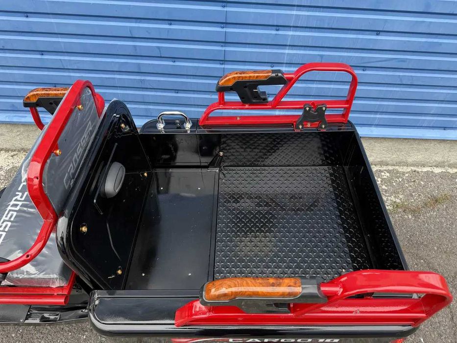 Електротрицикл вантажний CARGO 10 1500W 60V 32Ah (Чорний)