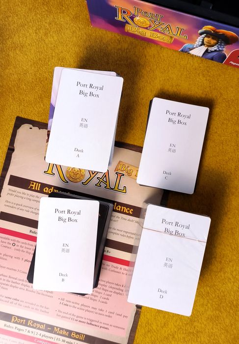 Port Royal: Big Box - Jogo de Tabuleiro, Novo