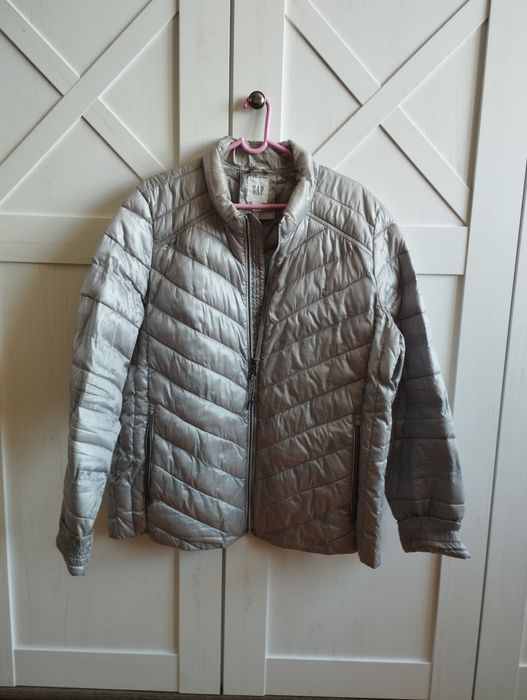 GAP Srebna kurtka przejściowa lekka M L