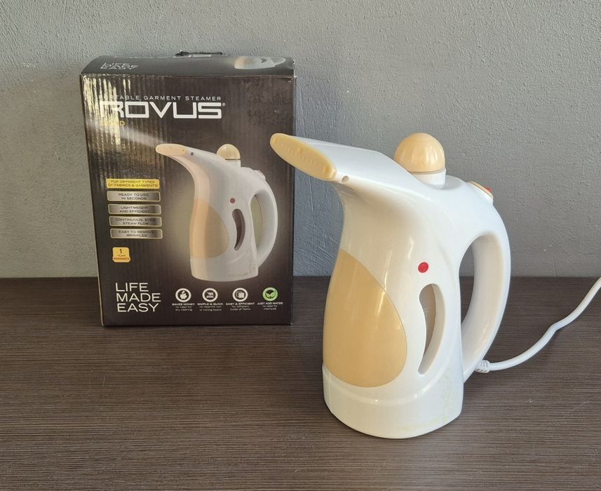 Mała parownica do ubrań ROVUS Gold JQ-188