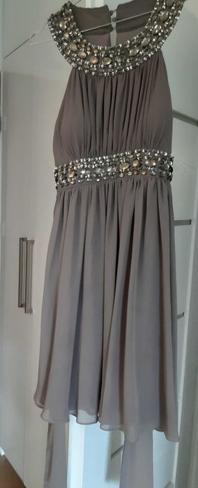 Sukienka wieczorowa Morgan. Rozm. M/38/12 kolor liliowy.