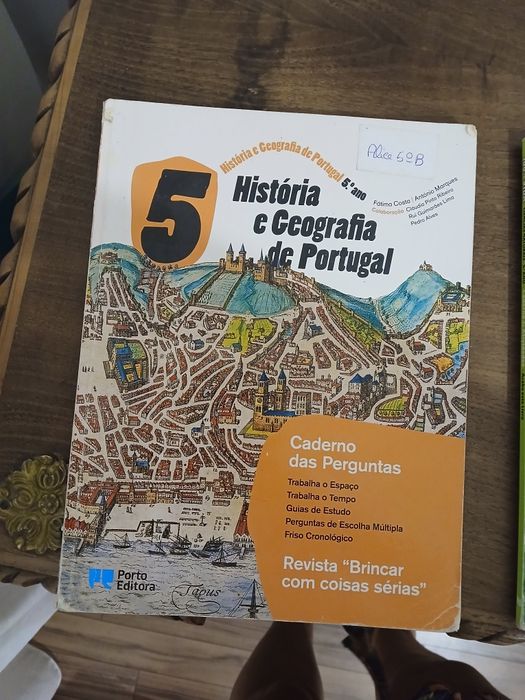 Livros  fichas história e ciências