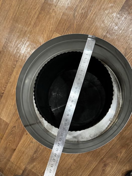 Грибок димоходу 180/250 0,6 нерж