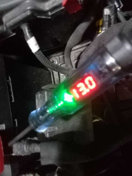 busca-polos com mostrador digital 6 a 24 volts