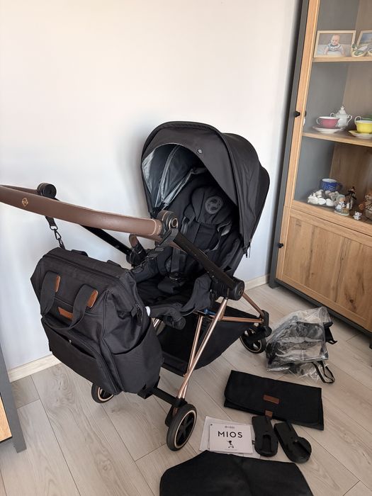 Wózek spacerowy cybex mios platinum rose gold