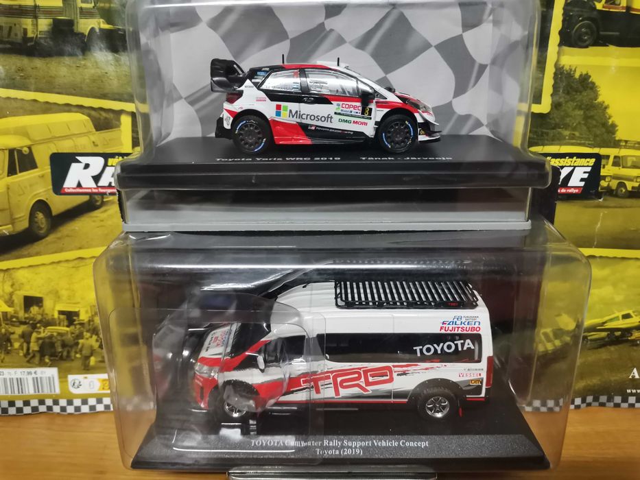 Toyota Commuter  + Toyota Yaris WRC 2019 - Team Rally Support 1:43
