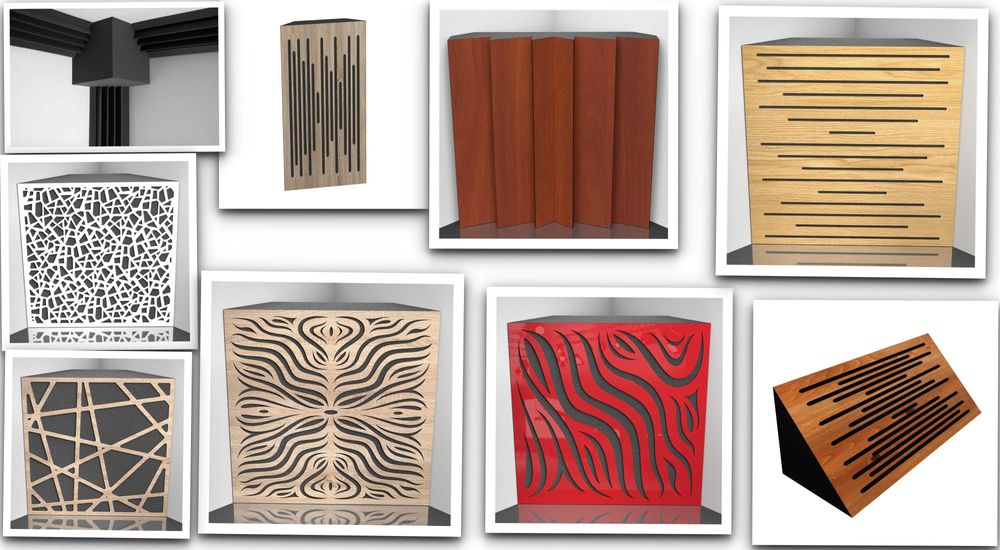 Бас ловушки з акустичного поролону бас пастки