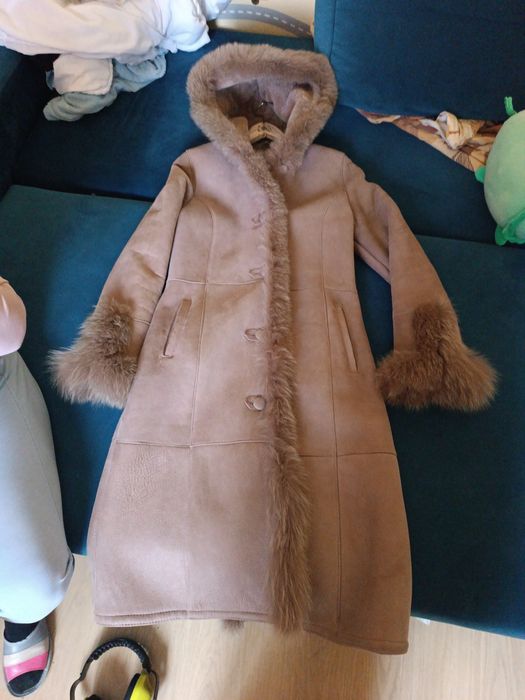 Kożuch naturalny jak nowy