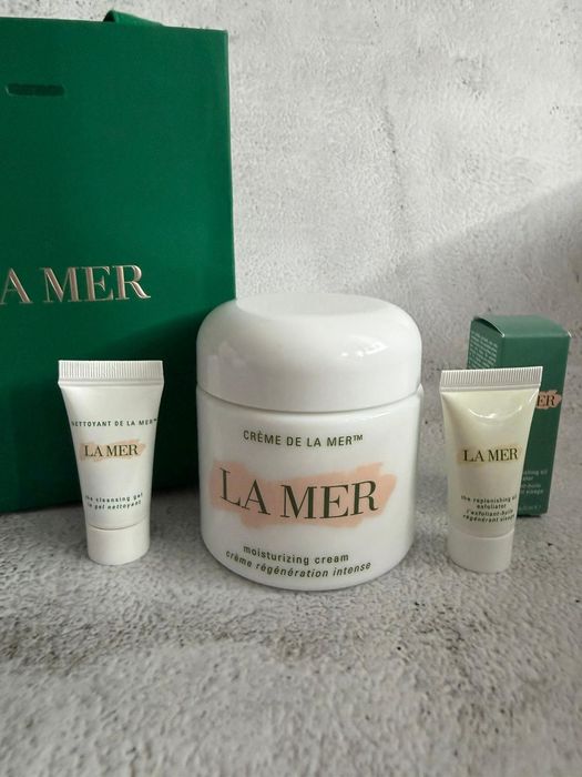 Orginalny Krem de LA MER 100ml + żel  + peeling,w sklepie  3000zl