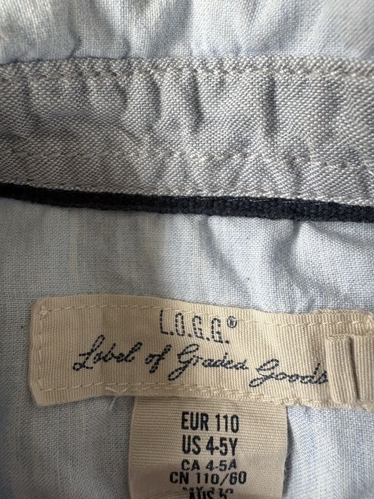 H&M koszula blekitna 110