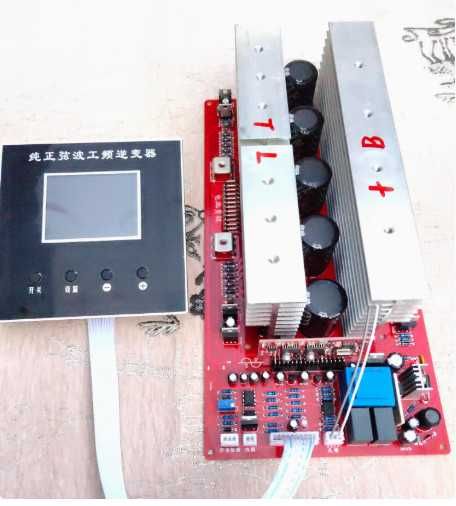 Плата Низькочастотного інвертора, Чистий синус 48-60V 7500W+ Дросель