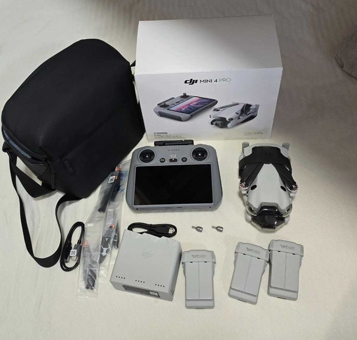 Dji mini 4 pro fly more combo(pouco uso)