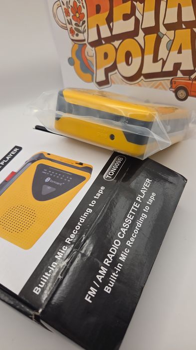 Walkman z radiem i wbudowanym głośnikiem
