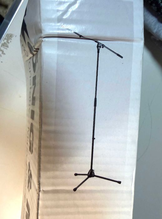 Stand Microfone K&M 210/2 Black NEW