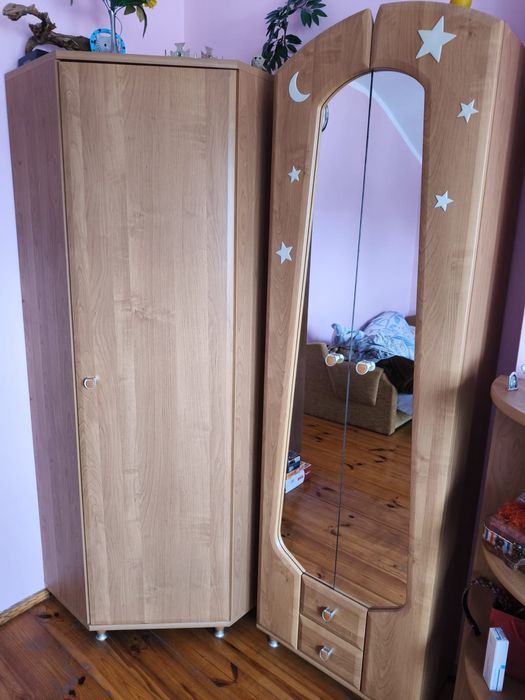 Meble młodzieżowe – komplet + biurko osobno