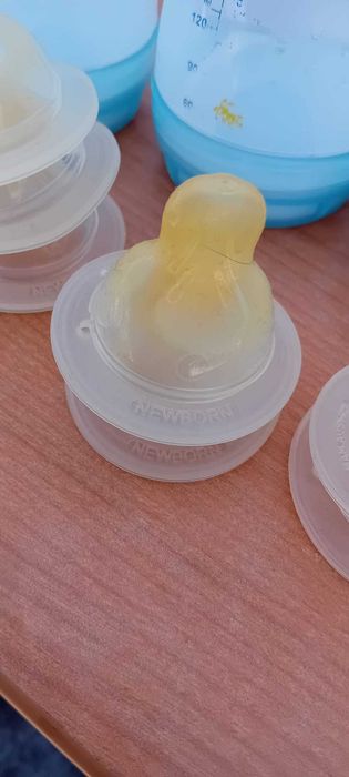 Biberões anti-cólicas marca MAM (biberões, tetinas, chuchas) + oferta