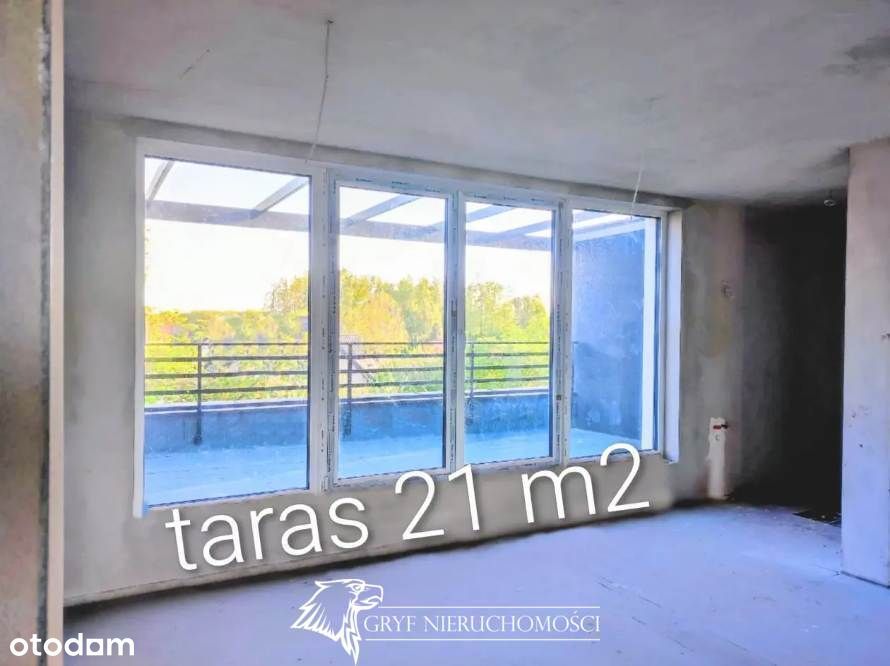 Dwupoziomowe mieszkanie bezczynszowe + duży taras